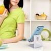 Crpich Acrylic Cell Phone Stand, Portable Phone Holder, Phone Stand