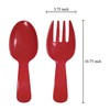 UPware 2-Piece 10.75 Inch Melamine Salad Server Serving Utensil Set