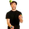 4 Pieces Juggling Balls for Beginners, Mini Juggling Kit, Soft