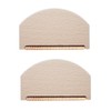 Beech Wood Cashmere Comb Sweater Shaver Brass Pilling Combo Removes