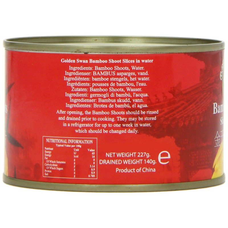 Golden Swan Brand Bamboo Shoot Slices 227 g