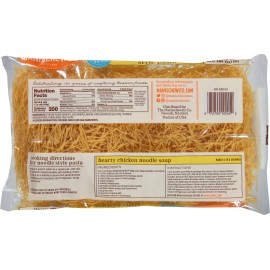 Manischewitz Noodle Yolk Free Fine 12 oz (Pack of 12)