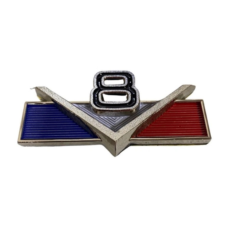JeepsterMan "V8" Emblem for the 304, 1972-1973, Jeep Commando C104