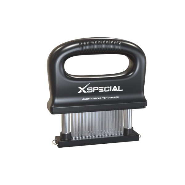 Deluxe Meat Tenderizer Tool 48 Blade Stainless Steel, Handle &
