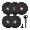 EMVANV 6pcs/Set Cut Off Wheel Set for Die Grinder, Round