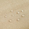 SPRICA Round Tablecloth 160cm Diameter Water Resistance Linen Texture Spill