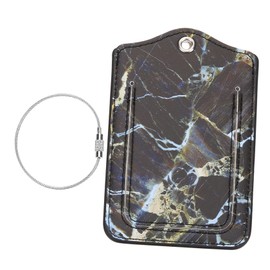 VILLFUL Pu Luggage Travel Tags Adorable Checked Baggage Tags for Family Friends