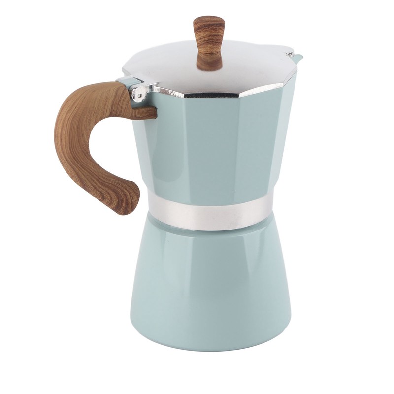 Moka Coffee Maker 300ml 6 Cups Aluminum Alloy Fine Details