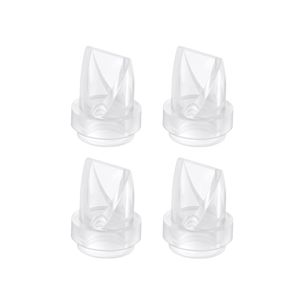 eufy Original Duckbill Valves (4-Pack) for Wearable Breast Pump E10/E20/S1/S1