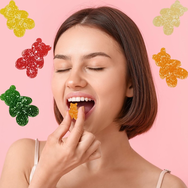 Fruidles Assorted Sour Gummy Bears Great for Parties, Events, Birthday,