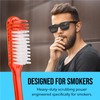 Extra Firm Toothbrush Set for Adults or Smokers Travel Toothbrush