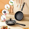 Mini Nonstick Egg & Omelet Pan – 4.7” Single Serve