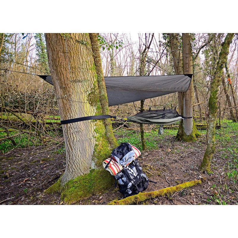 Parachute Silk Hammock with Mosquito Net