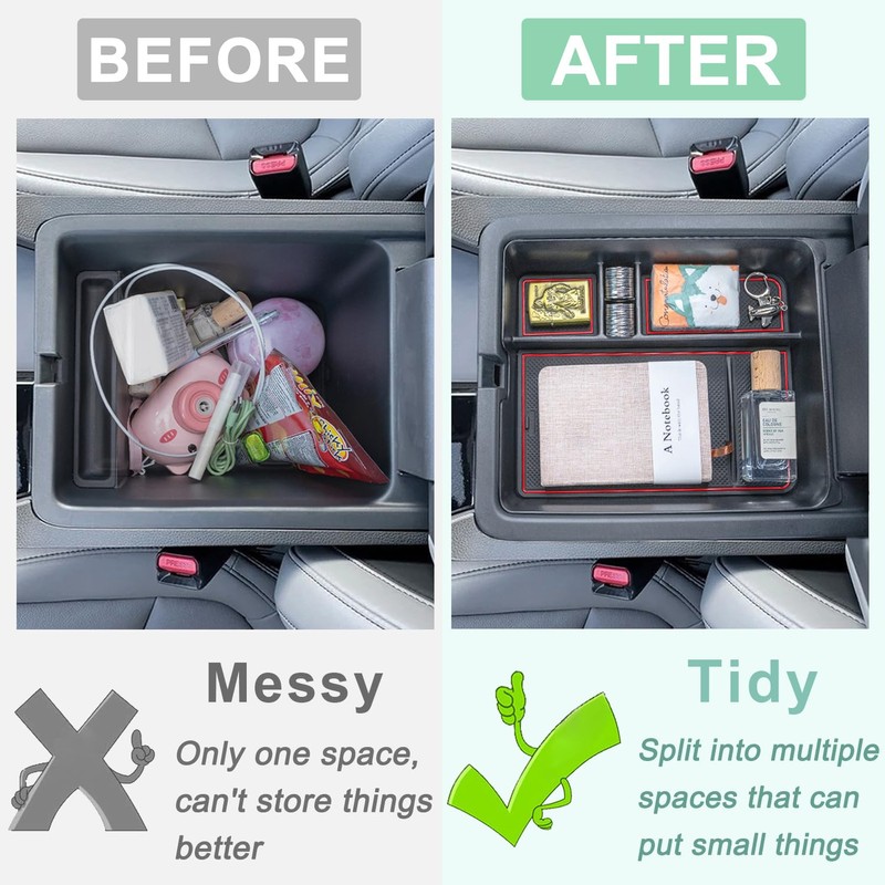 PIMCAR Center Console Organizer for 2023-2026 Honda Pilot, 2024-2026 Honda