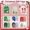 Christmas Bags Christmas Drawstring Gift Bags Assorted Sizes Large Medium