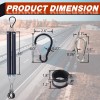 Cheemuii 16" Double Tender Spring Kit with Trailer Hose Holder
