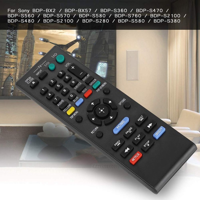 Remote Control Replacement for Sony BDP-BX2 / BDP-BX57 / BDP-S360
