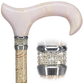 Creme Pearlz Adjustable Cane