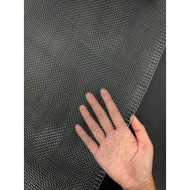 Superstruct 304 Stainless Steel Wire Metal Mesh Sheet Window Screen 39.5'' Width, By Yard - 8 Mesh