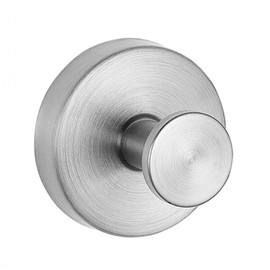 2PCS Bathroom Towel Hooks, Wall Mounted Coad Robe Clothes Hook, Stainless Steel Heavy Duty Hanger for Home Bedroom Kitchen (Silver)