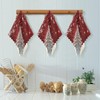 Paquete de 6 toallas de cocina reutilizables para árbol de