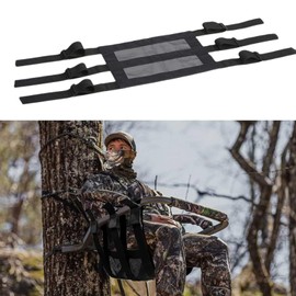 EUBEISAQI Mesh Replacement Seat for Ladder Stand | Adjustable Lightweight Tree Stand Seat, Locking Buckles Hunting Tree Stand Accessories for Outdoor