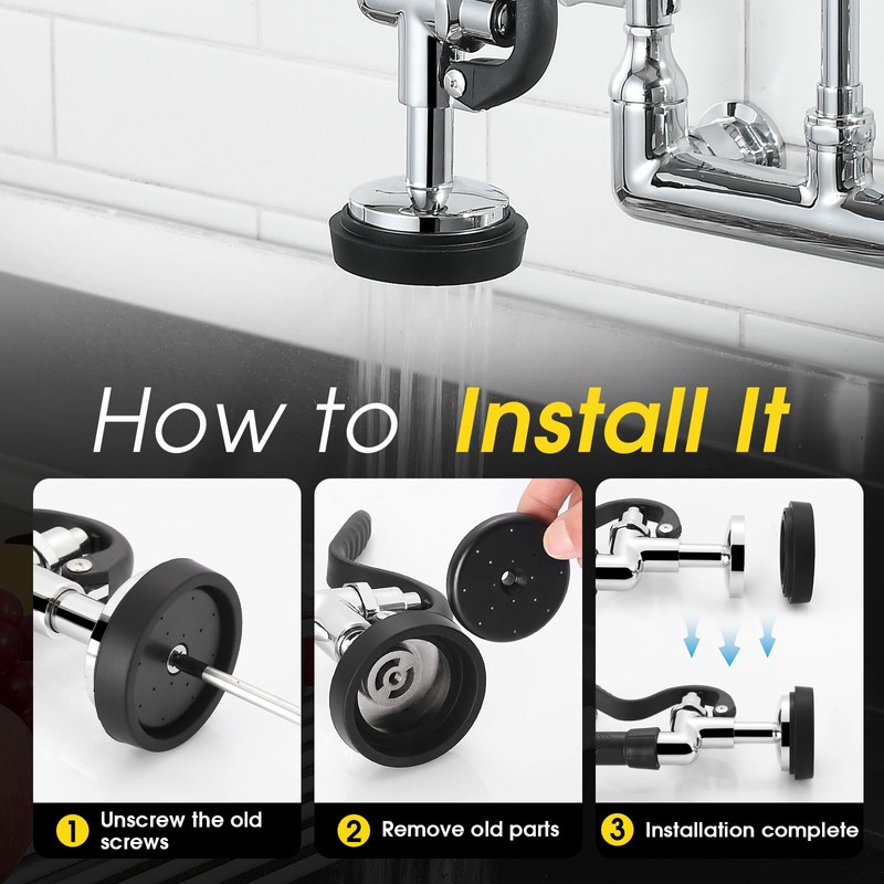 Spray Valve Repair Kit (Black)