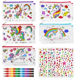Aurasky Painting Pencil Case Fabric Bag for Painting, Colour pony, pencil case