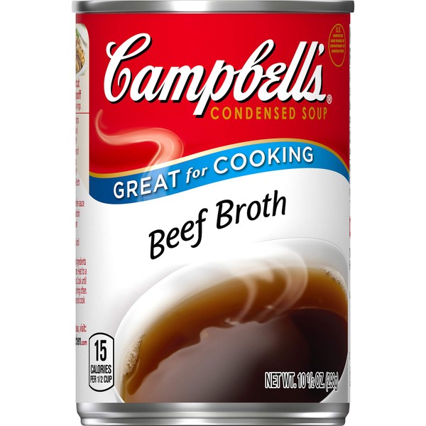 Campbell's Condensed Beef Broth, 10.5 Ounce Can (Pack of 12)