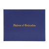 GraduatePro Imprinted Diploma Cover 8.5 x 11, Leatherette Padded Certificate