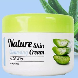 Aloe 알로에 메이크업제거 피부 부드럽게 클렌징크림 300ml Aloe Makeup Remover Skin Softening Cleansing Cream 300ml