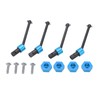 Metal Driveshaft Assembly Hex Wheel Hubs Combiner CVD for Traxxas