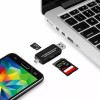 Unbranded Micro USB OTG to USB 2.0 Adapter SD/Micro SD
