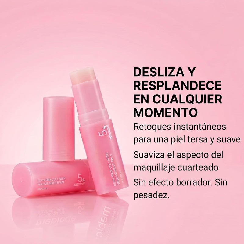 Bálsamo en Barra PDRN con Colágeno y Volufiline para Rostro,