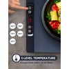 Electric Warming Tray - Rollable/Portable Warming Mat with Timer, Heating