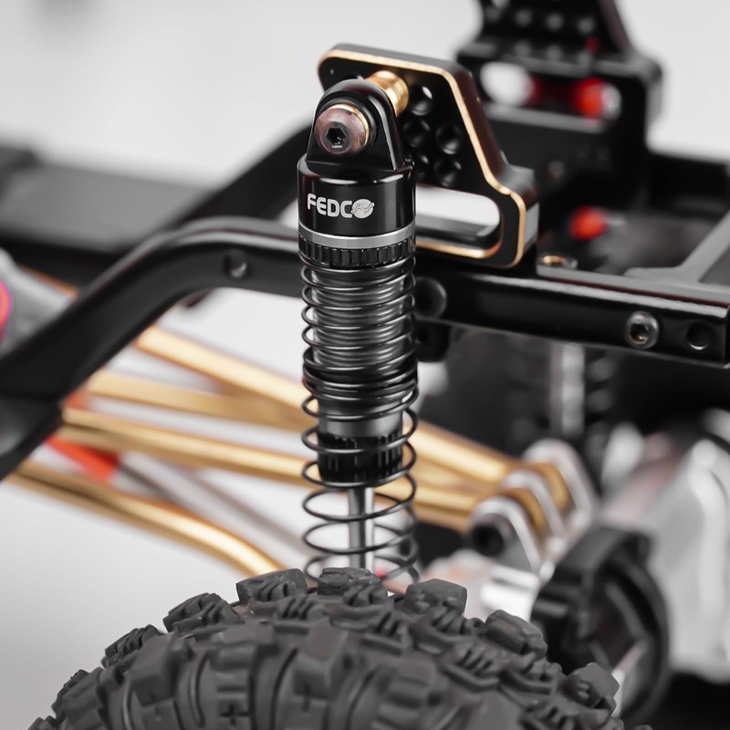 FEDCO DSS18 Shocks 51MM Oil-Filled Dual Spring Shock Absorber CNC