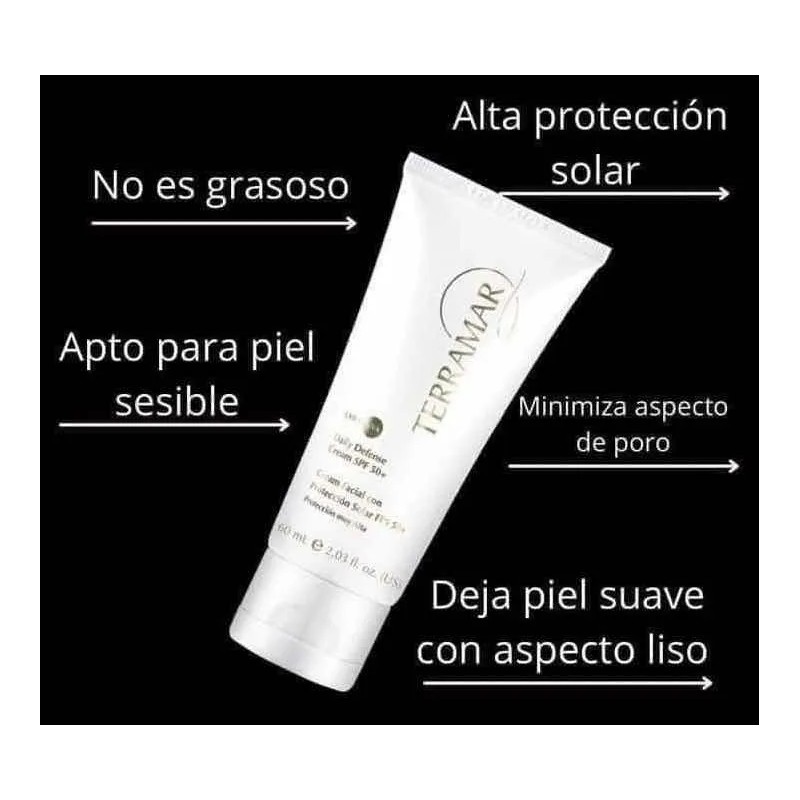 Terramar Crema Facial Con Protección Solar Fps50 60grs.