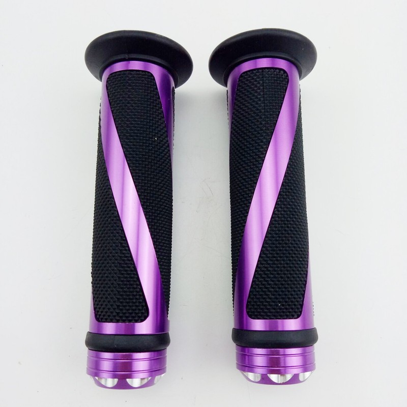 OKSTNO Universal Motorcycle Rubber Gel Handlebar Hand Grips for 7/8"