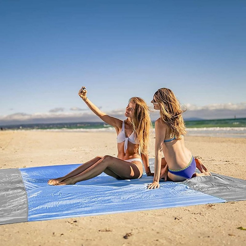 JZS Sand Free Beach Blanket, Oversized Lightweight Waterproof Large Picnic