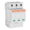 Lightning current arrester DC type T1 T2 4P 12.5kA surge