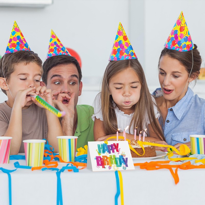 Joyberg 32 PCS Happy Birthday Cards Bulk with Envelopes, 4x6