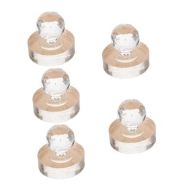 Healeved 5pcs Eyeshadow Pressing Tool Eyeshadow Stamper for Precise Makeup Compaction Easy Application Lightweight Use for Blusher Highlighter