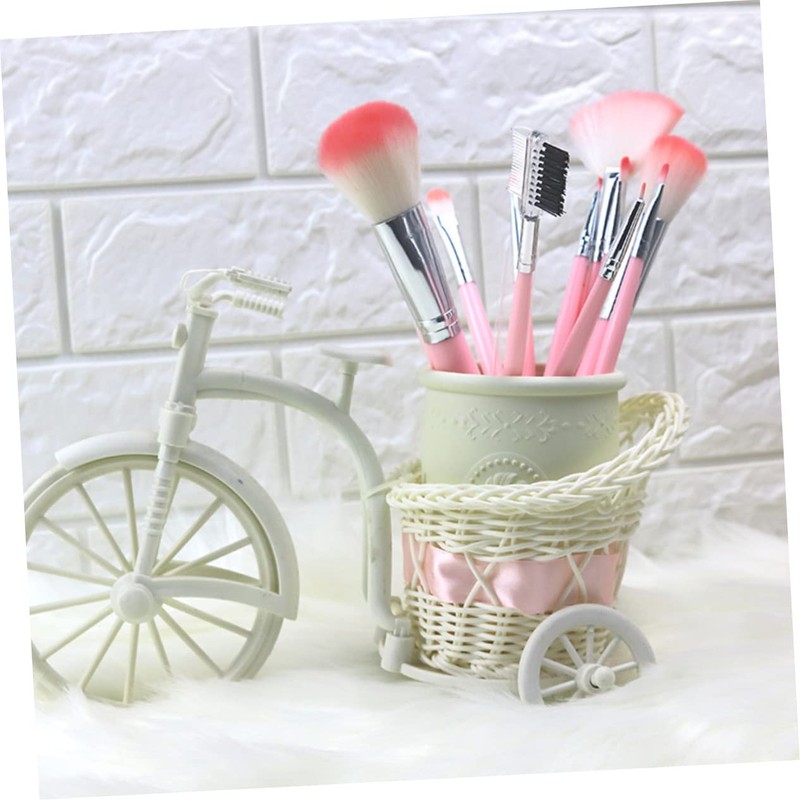 Tofficu 3pcs Makeup Brush Storage Holder Stylish Makeup Brush Organizer