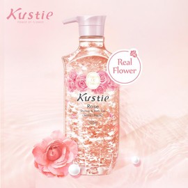 Kustie rose Newly upgraded shower gel has a long-lasting, gentle and clean fragrance showerproducts Body Care Body Wash - Specification: Rose 500ml