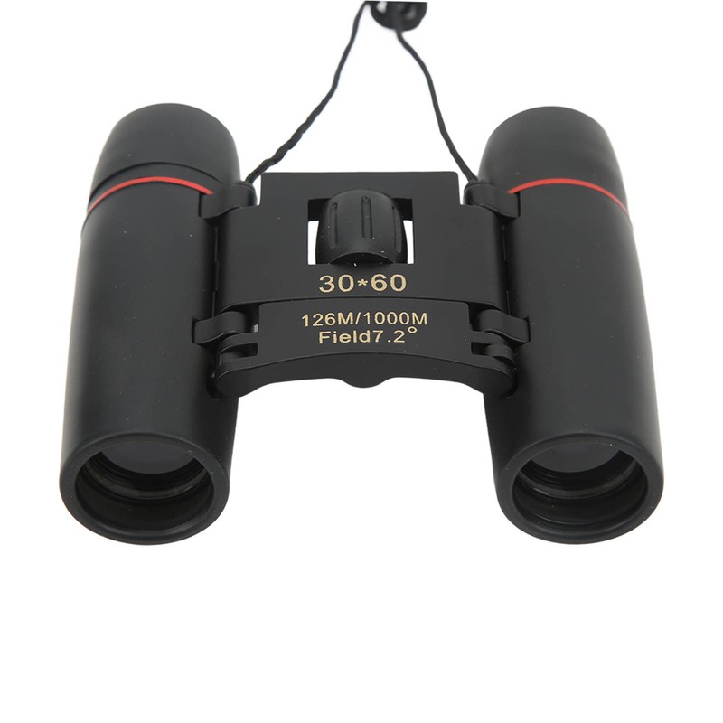 30x60 126m 1000m Mini Compact Binoculars 7.2 Degree Viewing Angle
