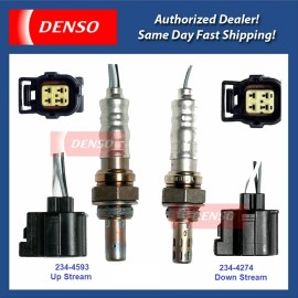 Denso Oxygen Sensor Set 2PCS. 2005-2006 for Dodge, Chrysler, Jeep, Ram 1500