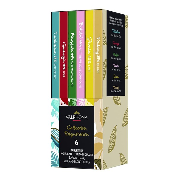 Valrhona Grands Crus Collection - 6 tablets 420g