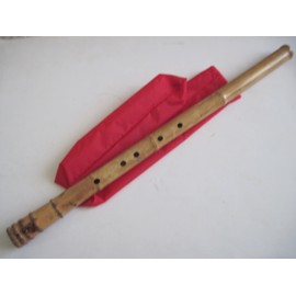 6 Hole Dongxiao Bamboo Flute w. Root End U Shape Wutaguji (Voicing Hole) -Zen Instrument Good for C/D/F/G Key