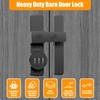 180 Degree Barn Door Locks and Gate Latches, 3-Digit Password