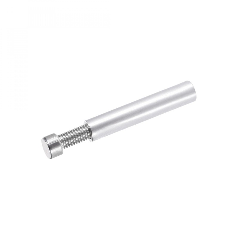 sourcing map 1/4 Dia x 2-3/4"(6.8x70mm) Standoff Screws Wall Mount